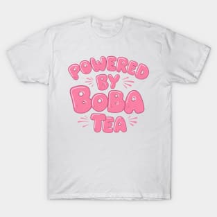 Powered By Boba Tea T-Shirt